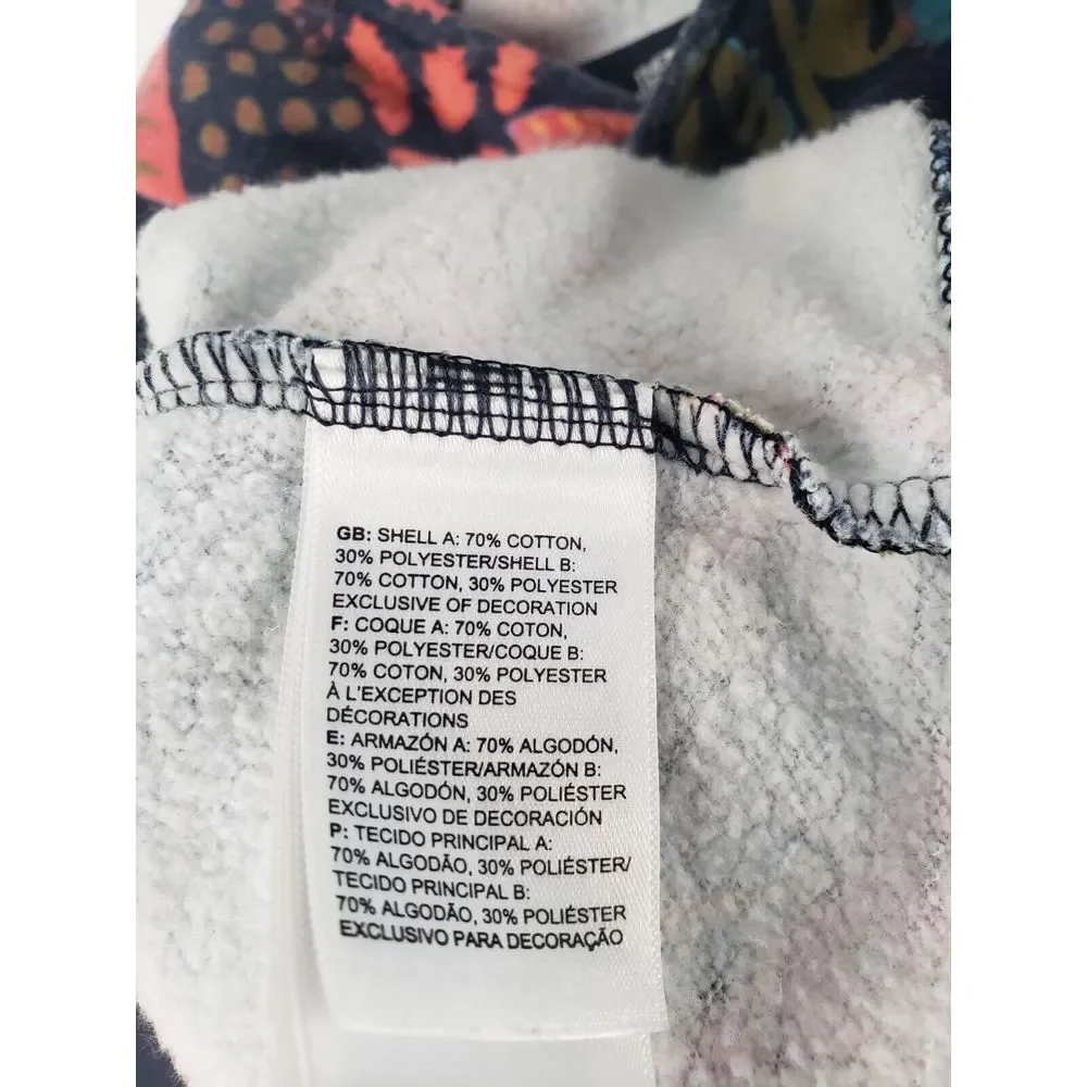 The North Face Street Logo Pullover Hoodie Size‎ S/P 7/8 Drop-tail Hem